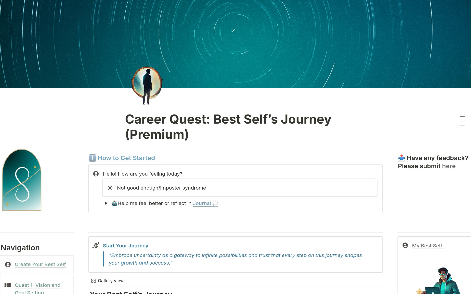 Dream Life: Career Quest (Premium) Template | Notion Marketplace