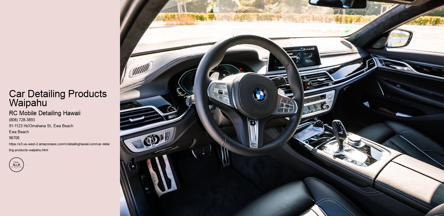 Car Detailing Products Waipahu RC Mobile Detailing Hawaii Car Detailing Products Waipahu
