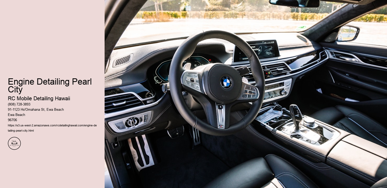 Engine Detailing Pearl City RC Mobile Detailing Hawaii Engine Detailing Pearl City