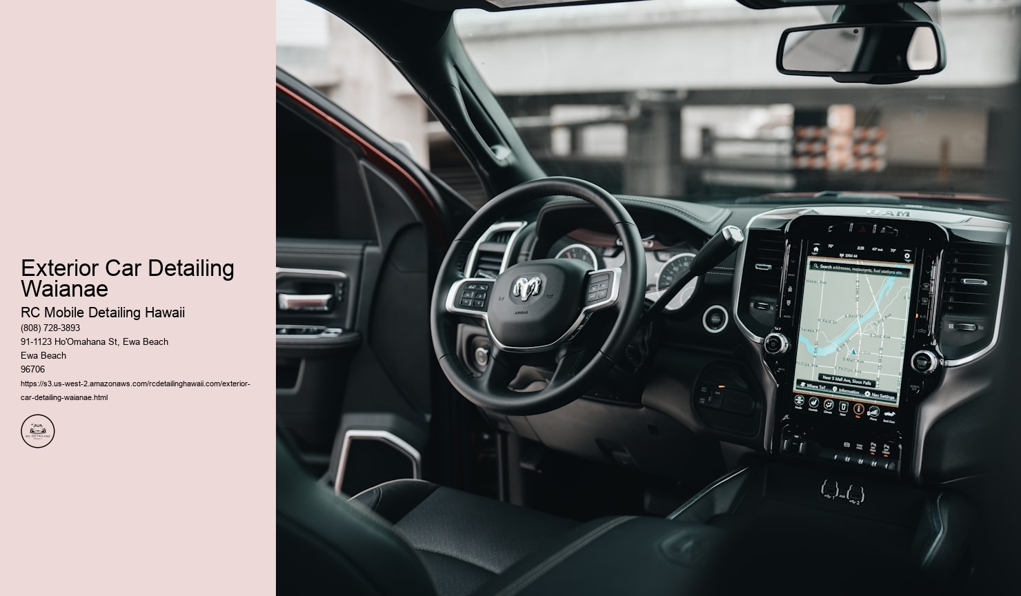 Exterior Car Detailing Waianae RC Mobile Detailing Hawaii Exterior Car Detailing Waianae