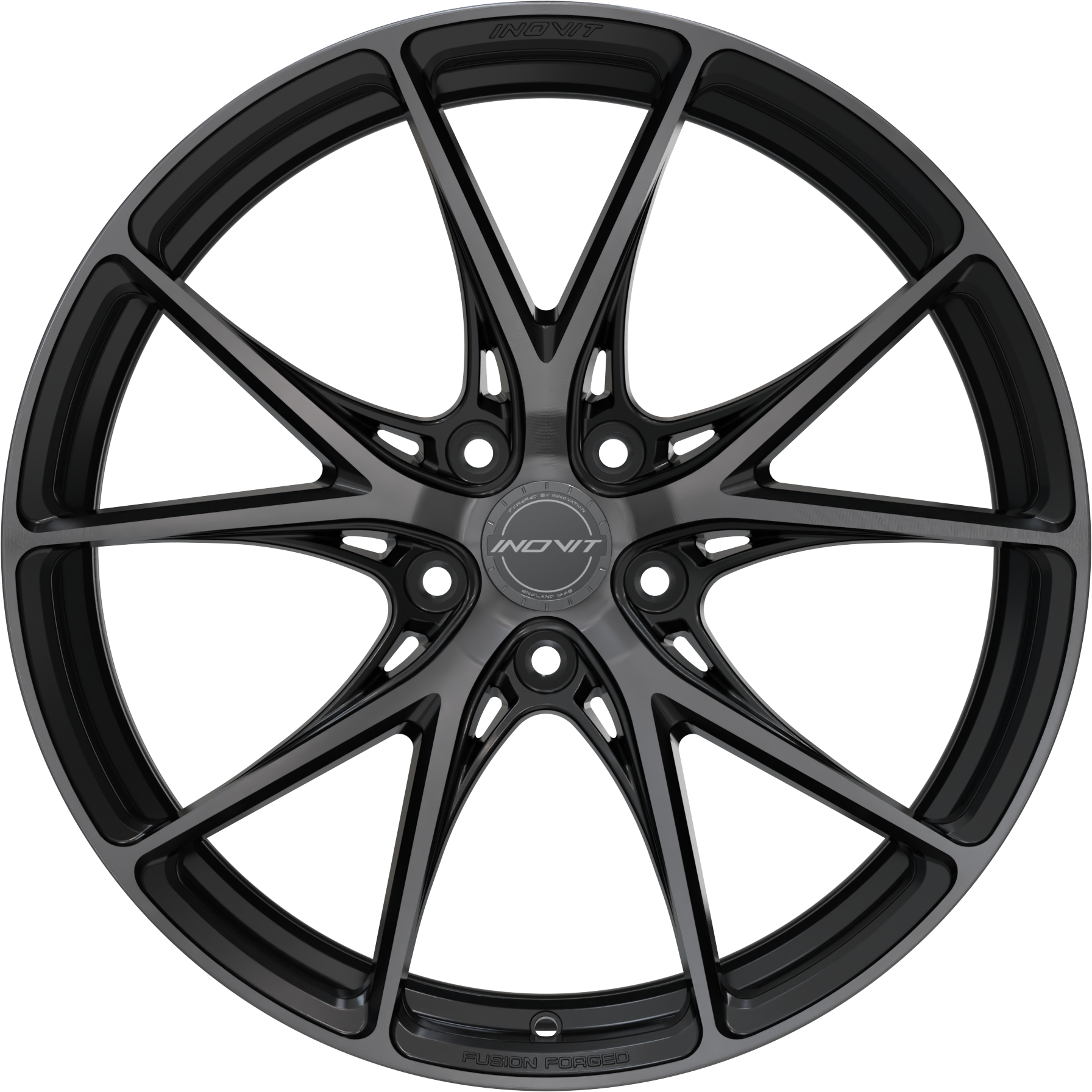 Speed II — Black/Machined Face/Satin Lacquer/Dark Tint