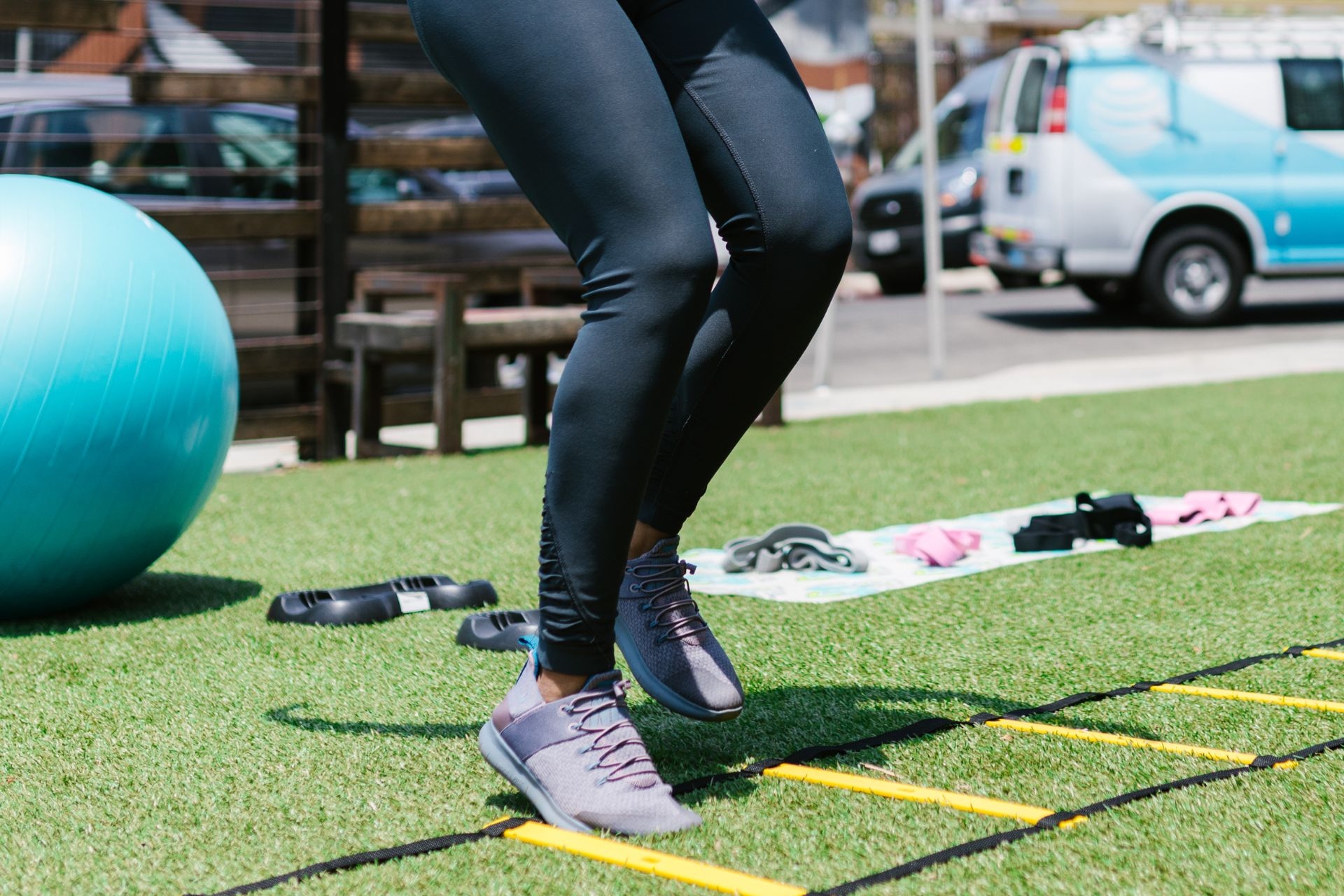 How can a home exercise program be modified for individuals with limited mobility or physical disabilities?