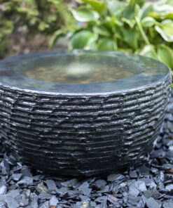 EasyPro Tranquil Decor - Infinity Bowl Fountain Basalt Kit