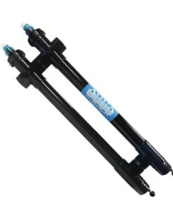 Aqua Ultraviolet Classic 80 Watt Unit, 2" UV Sterilizer Black, Wiper