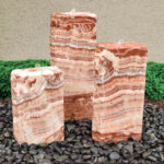 EasyPro Tranquil Decor Designer Series Real Stone Phoenix Fountain Columns
