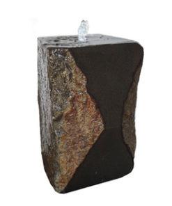 Anjon Hourglass One-Sided Polished Basalt