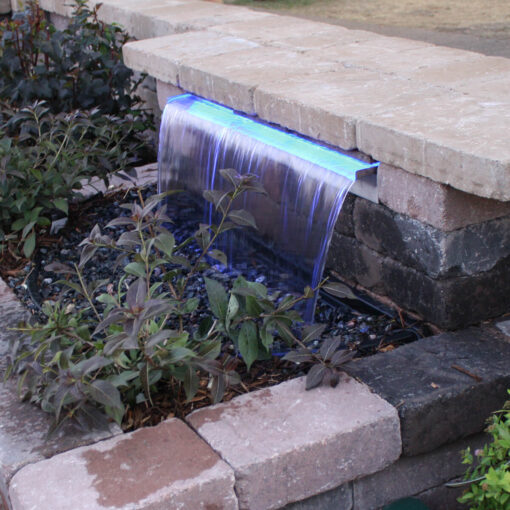 EasyPro Vianti Falls™ 23.5″ Spillway Kit With Blue Light - Image 5