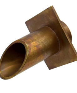 EasyPro Vianti Falls™ Antique Brass 2″ Diamond Wall Scupper