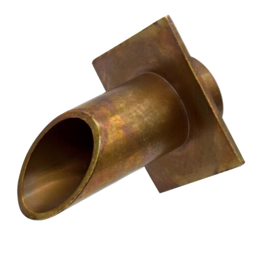 EasyPro Vianti Falls™ Antique Brass 2″ Diamond Wall Scupper