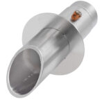 EasyPro Vianti Falls™ Stainless Steel 2″ Round Wall Scupper With Round Trim Plate