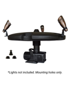 Anjon Floating Fountain w/ Cord and Nozzles