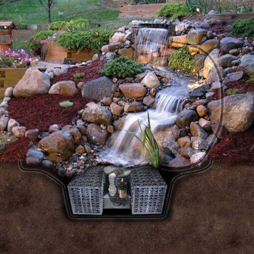 EasyPro Pro-Series™ Just-A-Falls™ Kit – 18″ Spillway (7′ Stream) - Image 2
