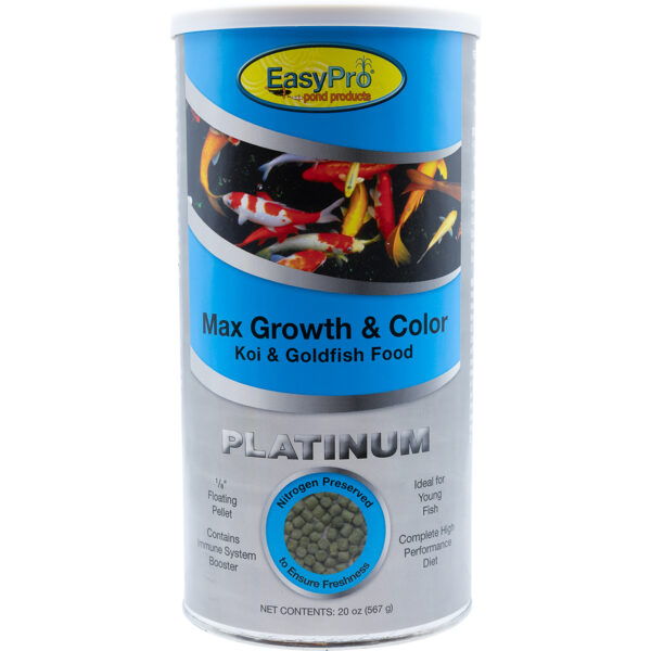 EasyPro Platinum Koi & Goldfish Food – Max Growth & Color
