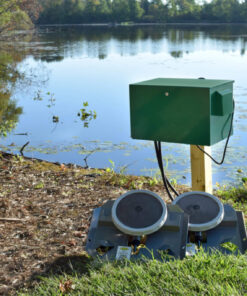 Easy Pro Sentinel Deluxe Aeration System for Rocking Piston Aeration w/ Post Mount Cabinet