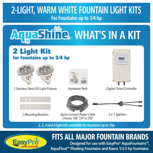 Easy Pro Stainless Steel LED Light Kit (11 watt each) - Image 5