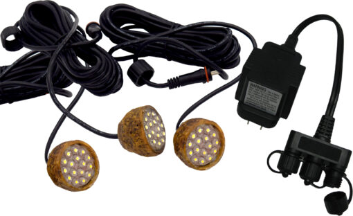 Easy Pro 3-Pack Compact LED Light Kit with 10 Watt Transformer