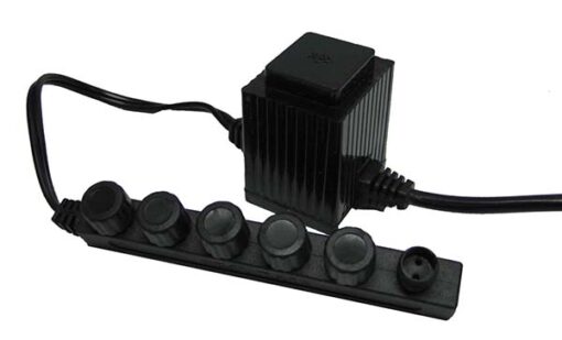 Easy Pro 20 Watt Transformer – 120 volt to 12 volt – w/ 6 quick connects