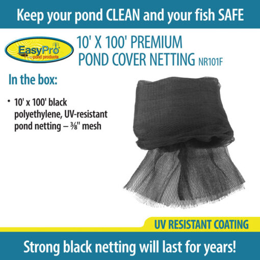 Easy Pro 3/8" Fine Mesh Premium Pond Cover Netting - Image 2
