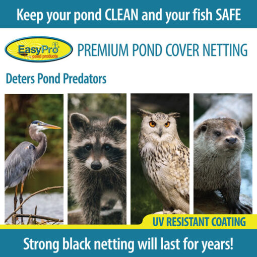 Easy Pro 3/8" Fine Mesh Premium Pond Cover Netting - Image 6