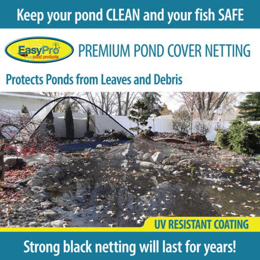 Easy Pro 3/8" Fine Mesh Premium Pond Cover Netting - Image 7