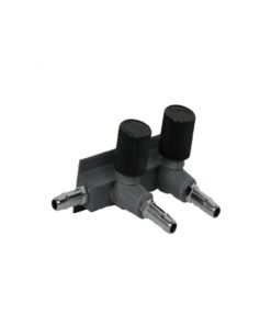 Teton 2 Way Heavy Duty Air Manifold 3/8″ Barb & Thread