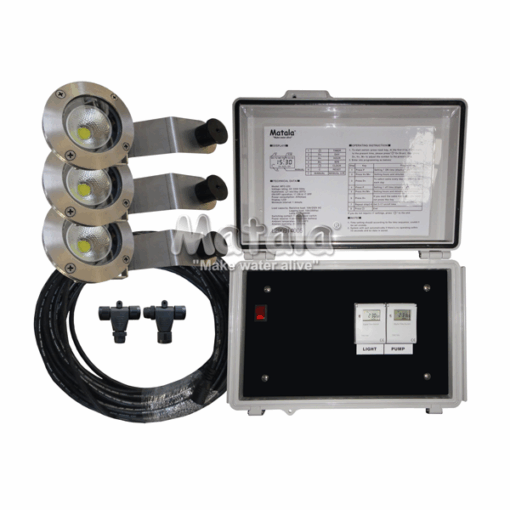 Matala 3 LED Light Kit (with control unit) for Floating Fountains