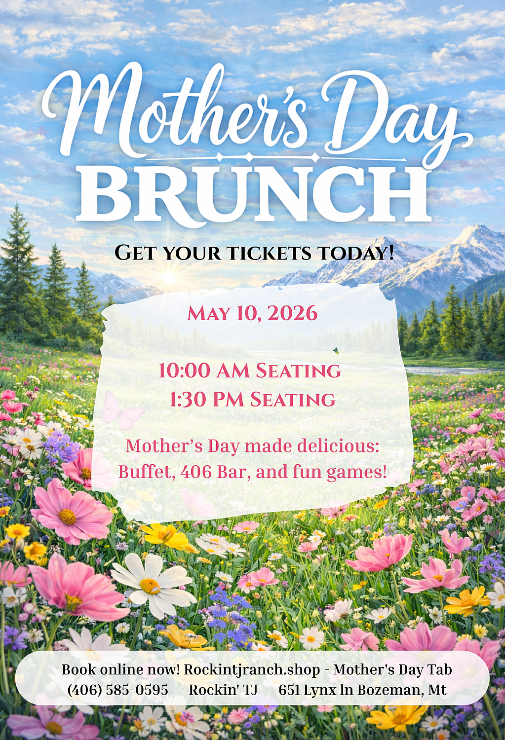 										Get your motherdays day brunch tickets today 1
																		