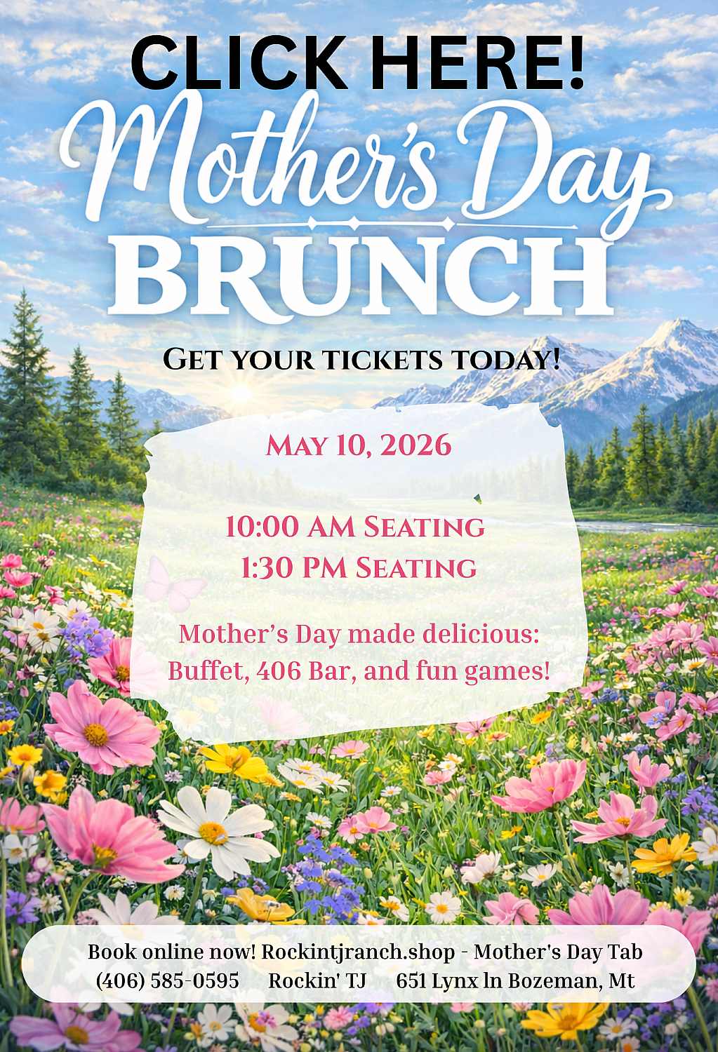 										Mothers Day Brunch Tickets
																		
