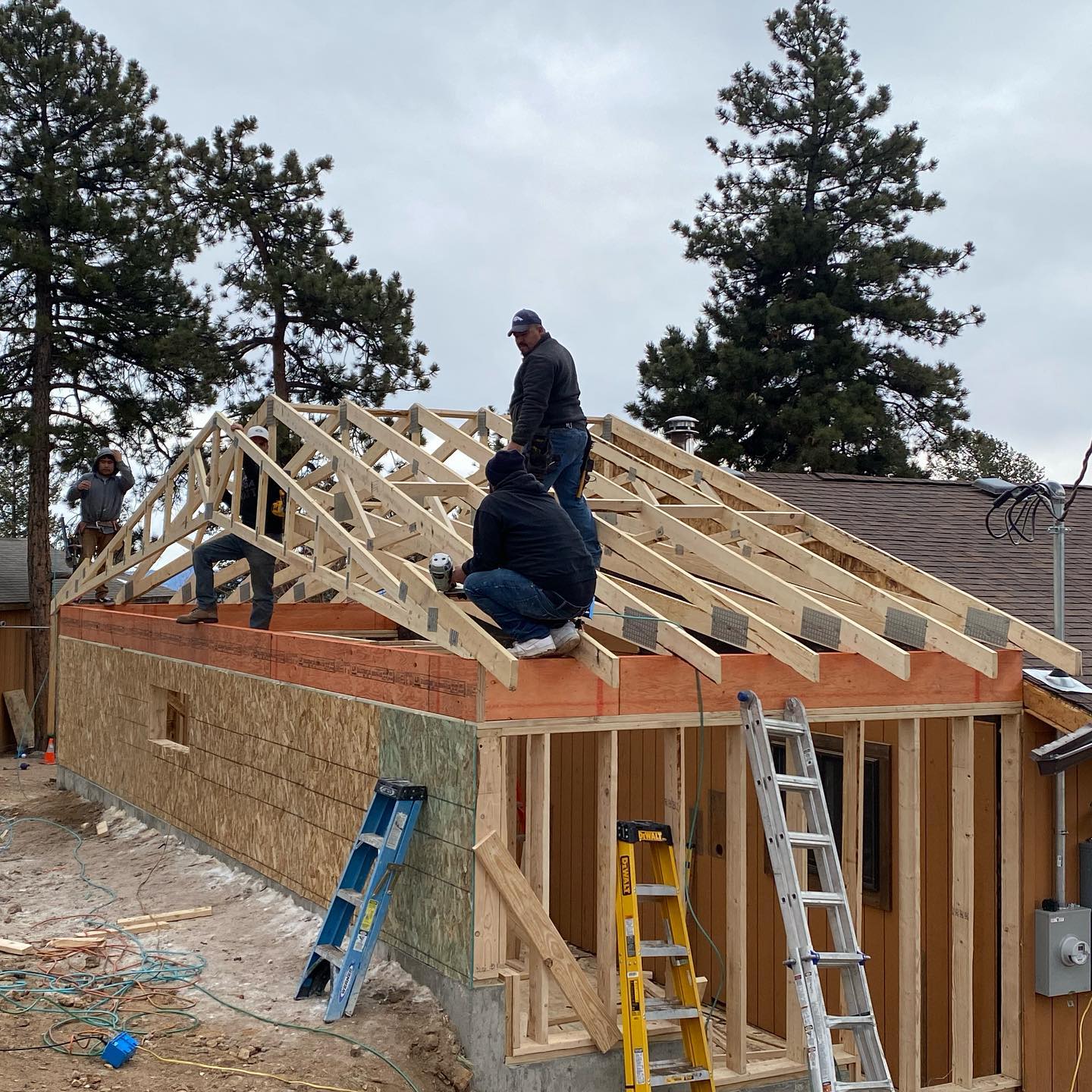 Do you have to pour a foundation for an addition