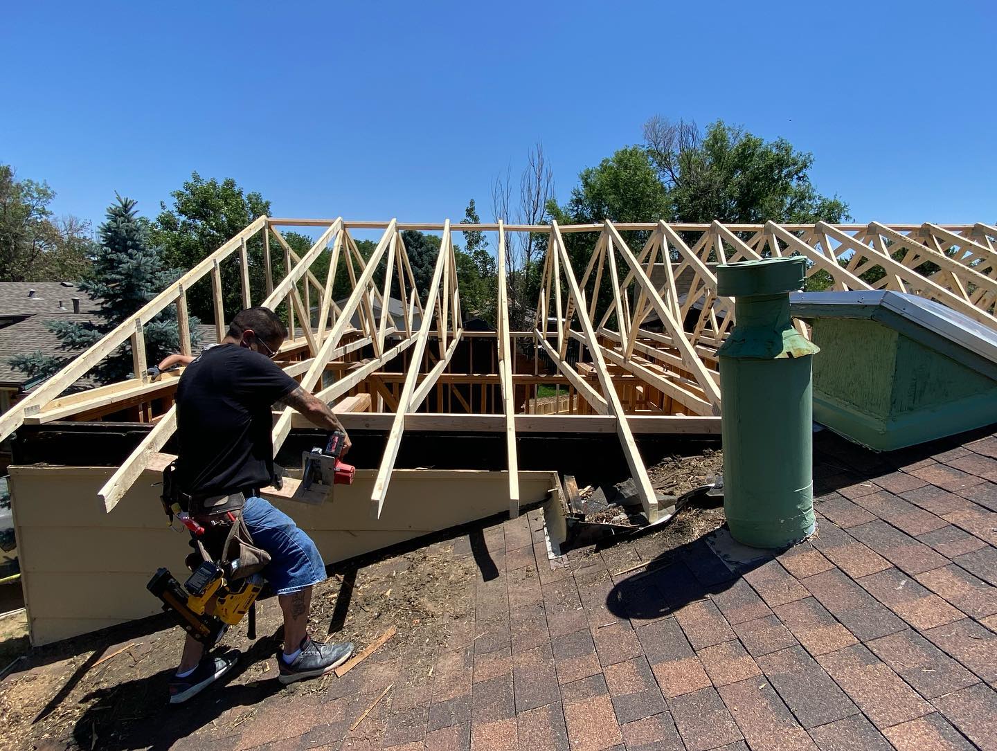 What is the first step in doing a home addition