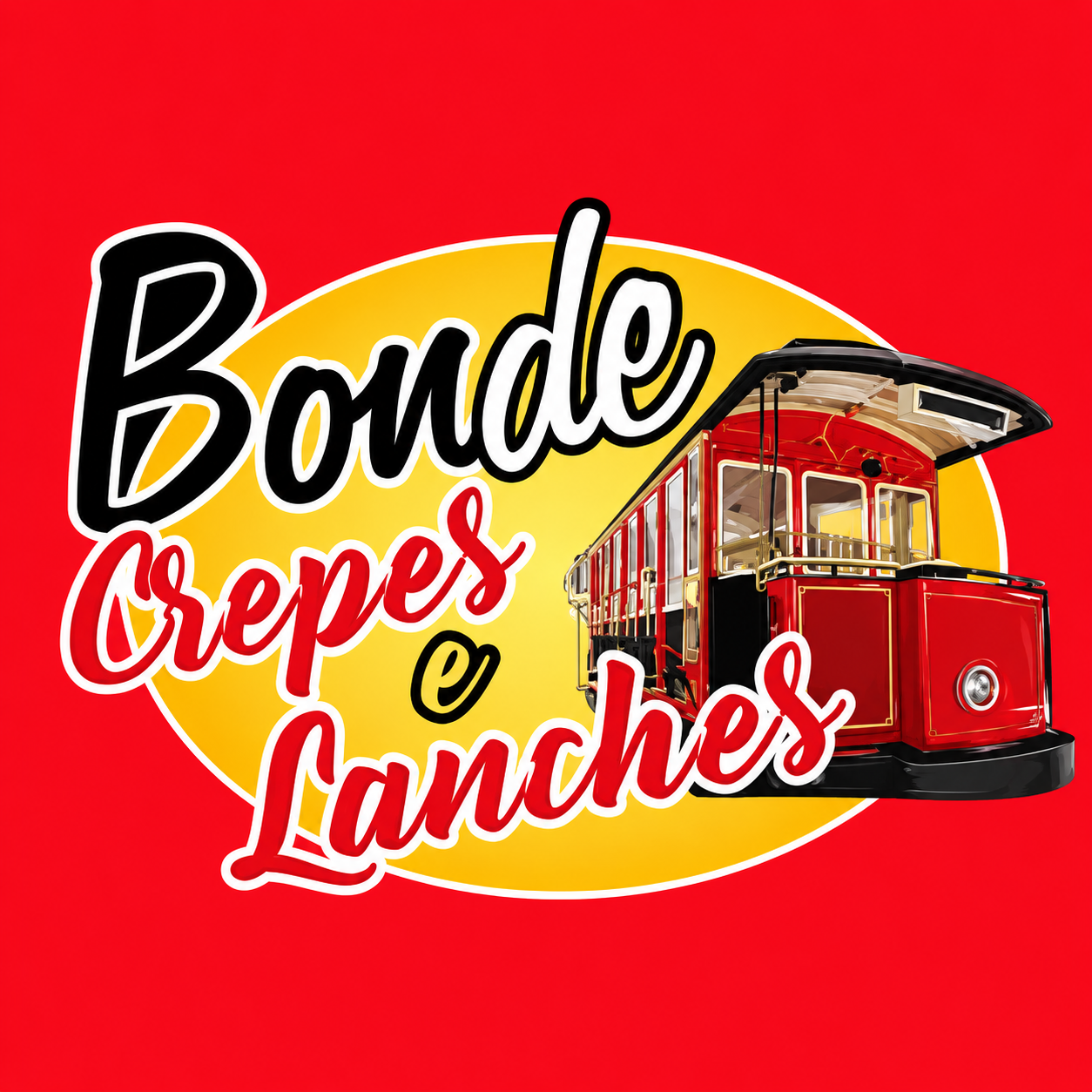 Logo de Bonde Crepes Lanches Pizzas e Esfihas