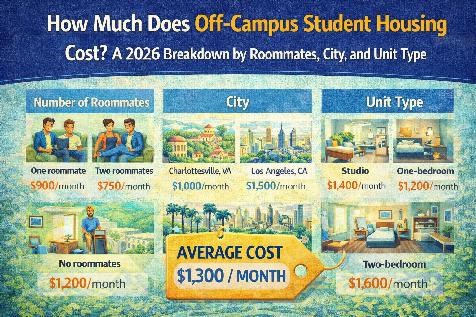 How Much Does Off-Campus Student Housing Cost