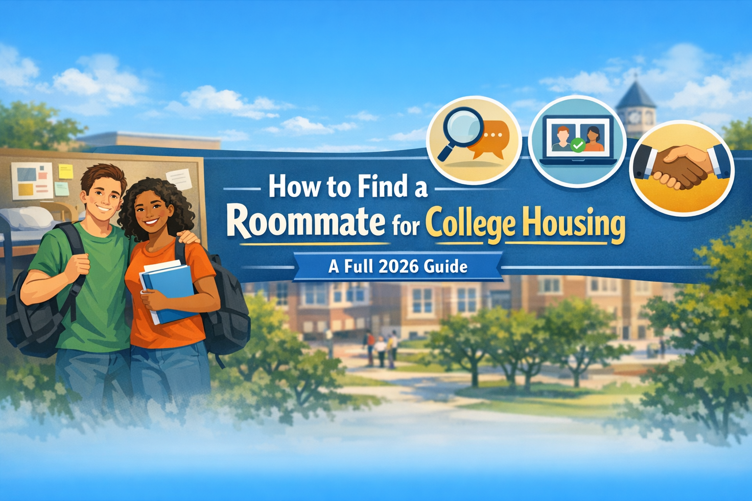 How to Find a Roommate for College Housing A Full 2026 Guide