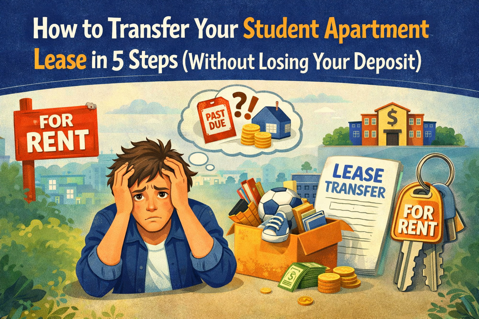 How to Transfer Your Student Apartment Lease in 5 Steps (Without Losing Your Deposit)