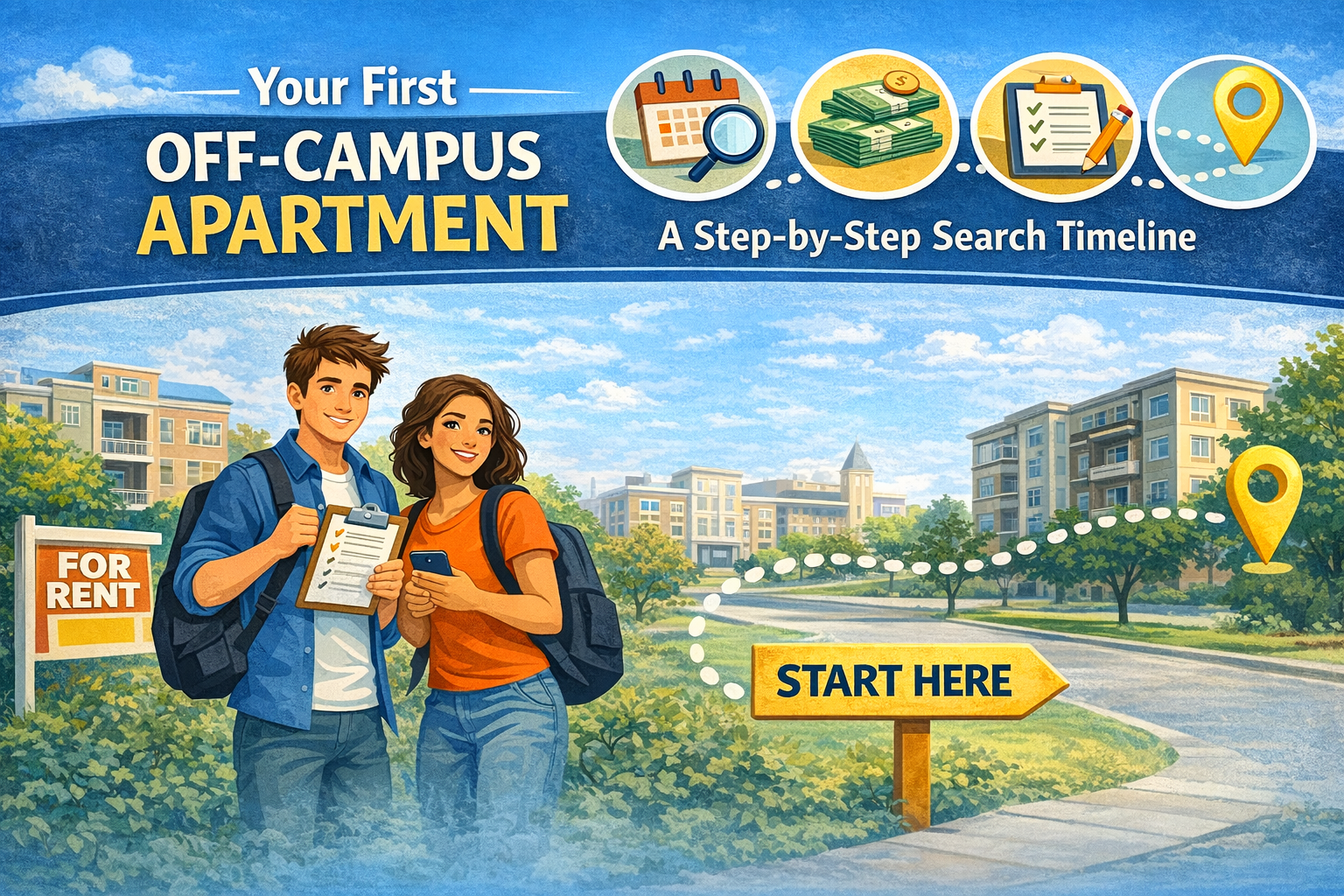 Your First Off-Campus Apartment A Step-by-Step Search Timeline
