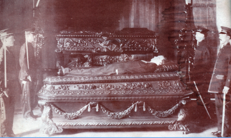 Así fueron los funerales de Rubén Darío