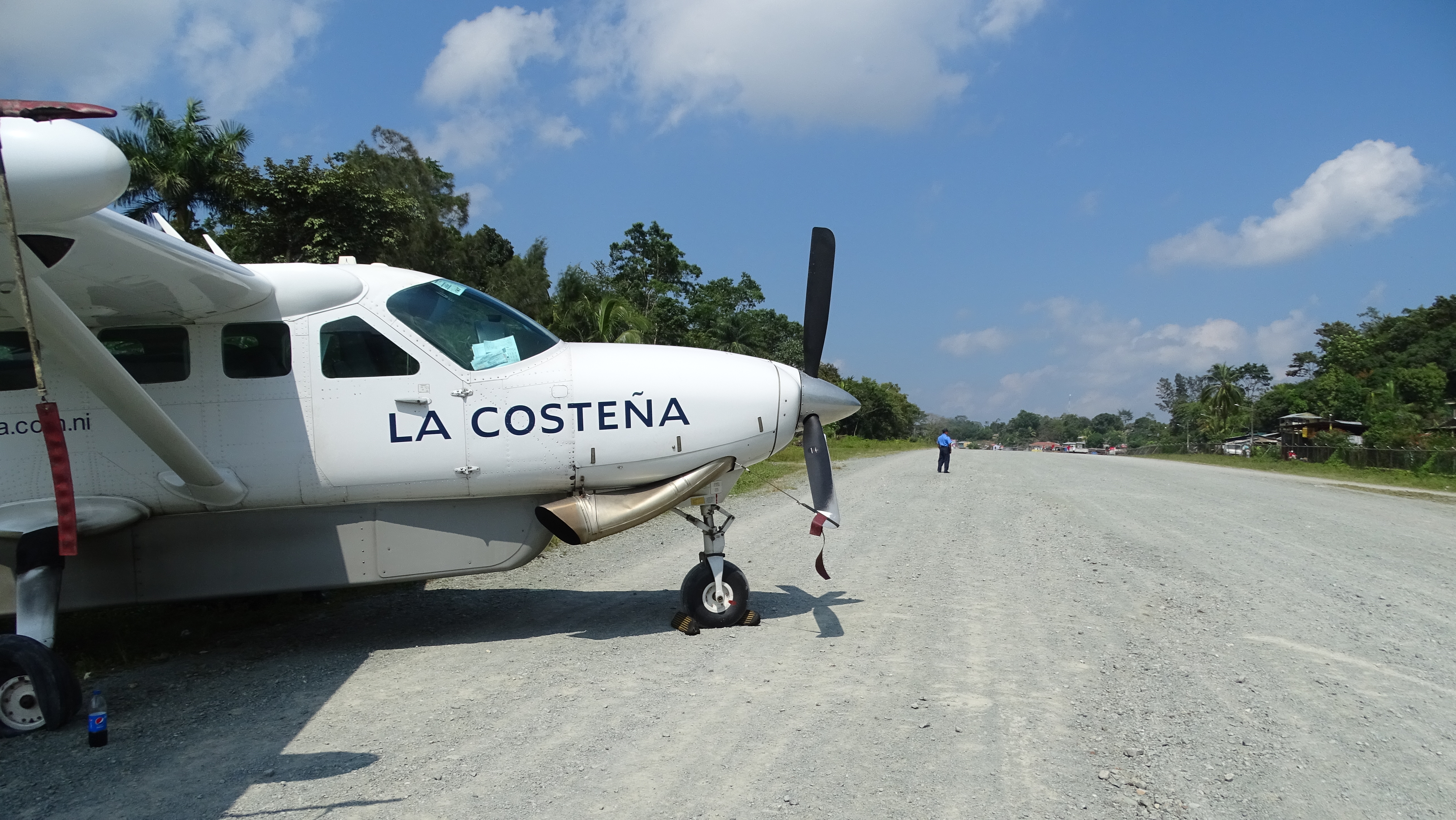 Avioneta sufre accidente al intentar despegar desde Siuna hacia Managua