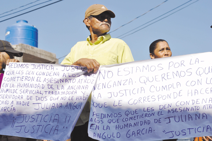 Piden justicia por muerte de anciana en Boaco
