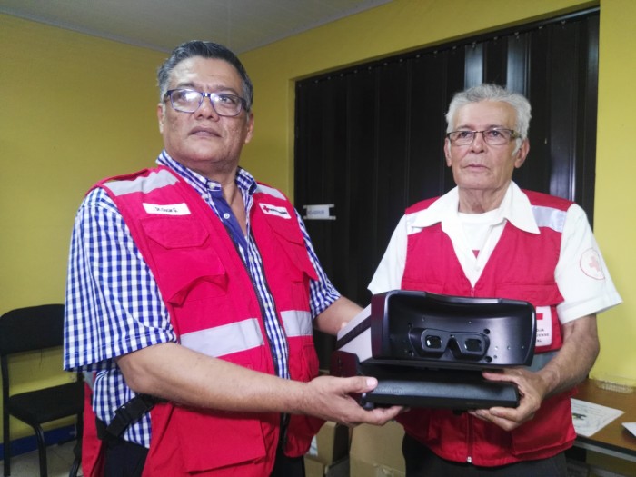 Cruz Roja equipa a sus filiales