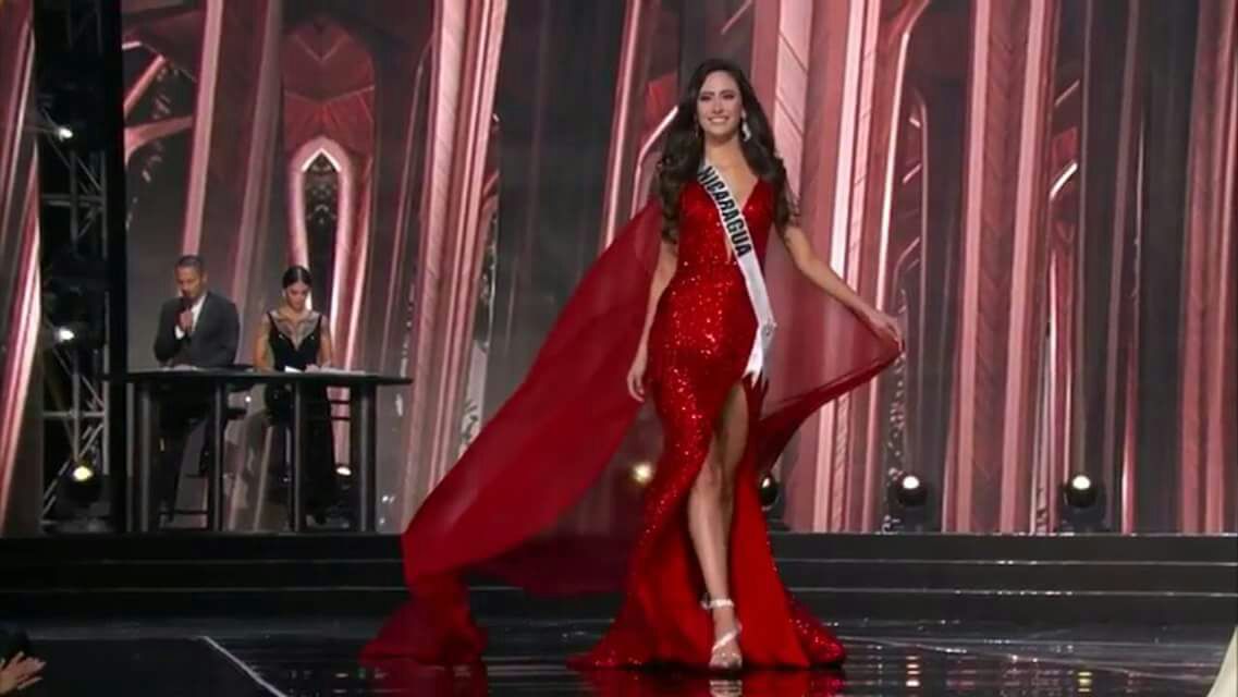 Así fue la presentación de Miss Nicaragua en las preliminares de Miss Universo