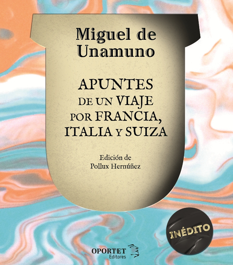 Publican libro inédito de Miguel de Unamuno considerado su primera obra