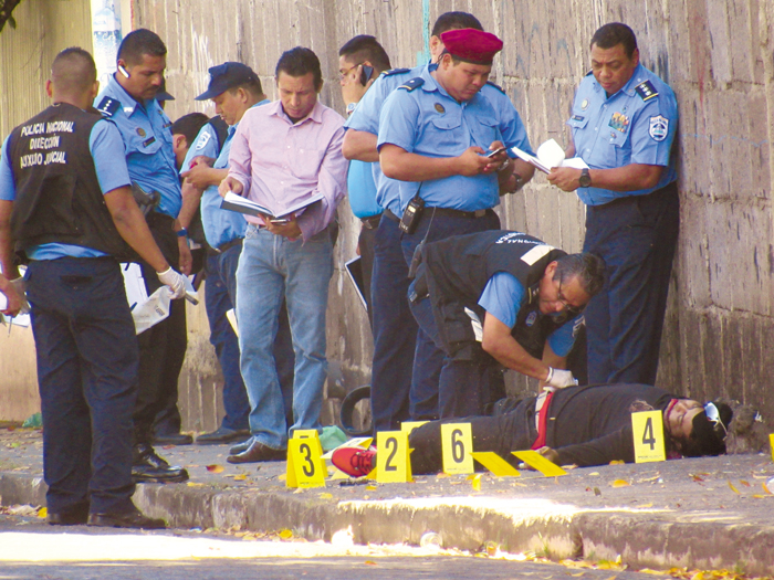 Tiroteo en un barrio de Managua deja tres muertos