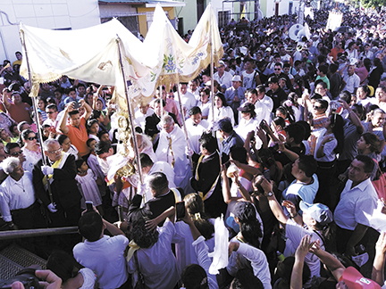 El Cristo que movió a miles en Masaya