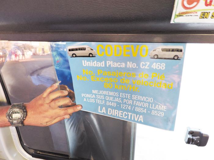 No habrá pasajeros de pie ni exceso de velocidad de Jinotepe a Managua