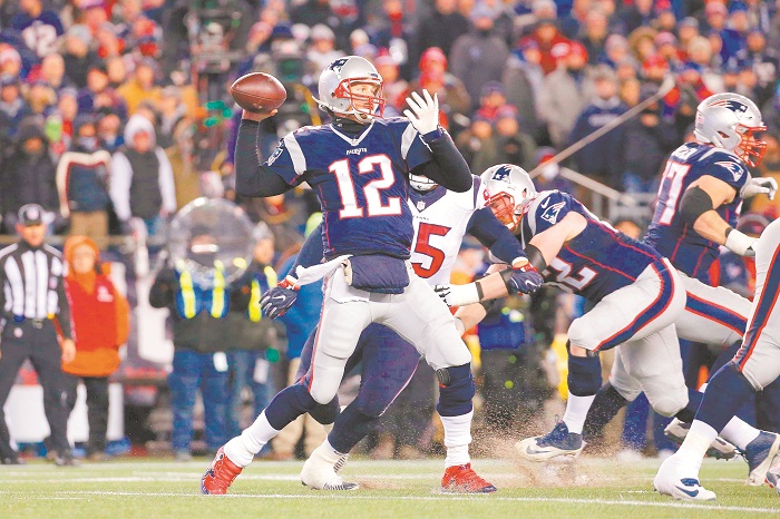 Patriots y Falcons se enfrentan en el Super Bowl este domingo