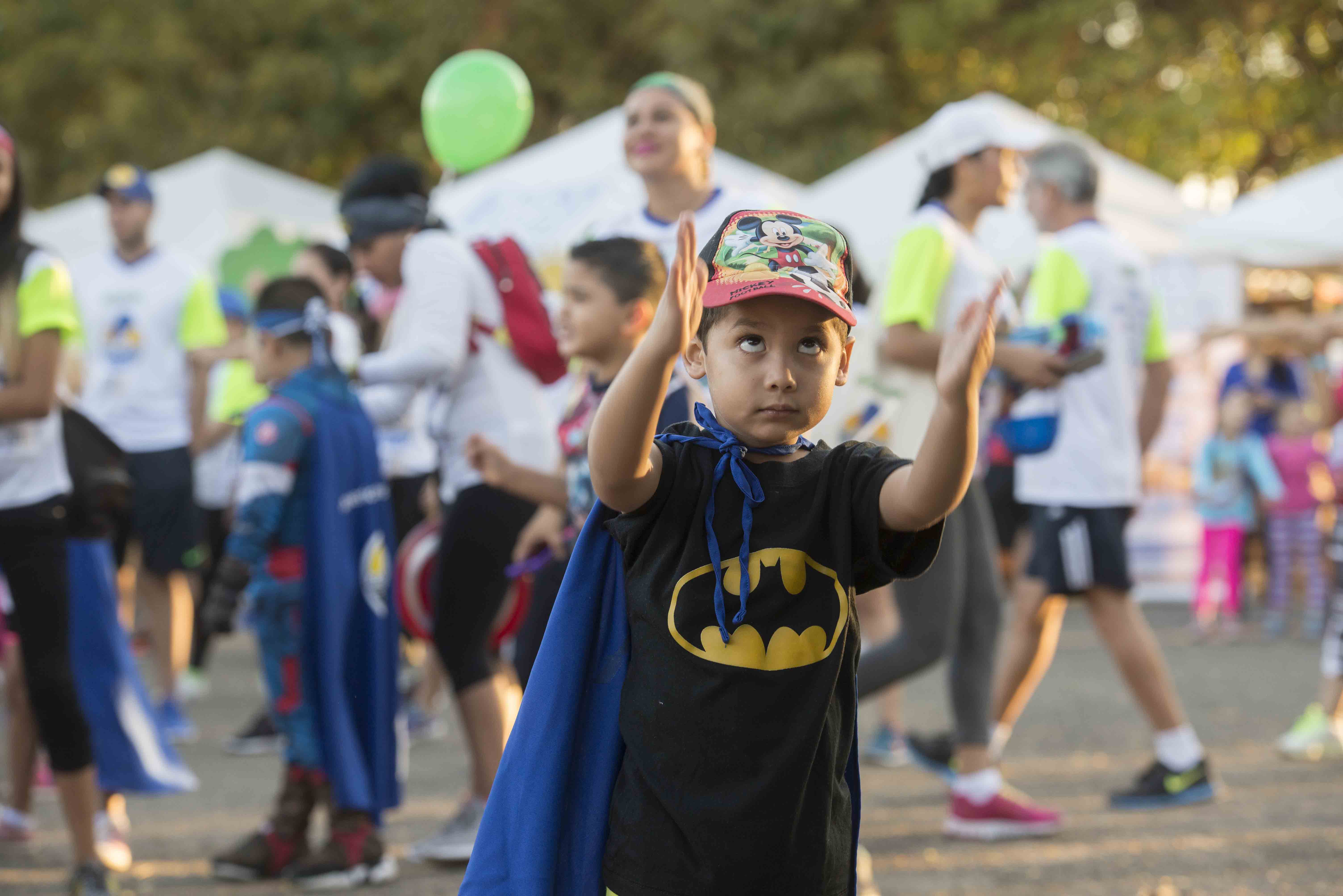 Caminata de Héroes, niños con cáncer