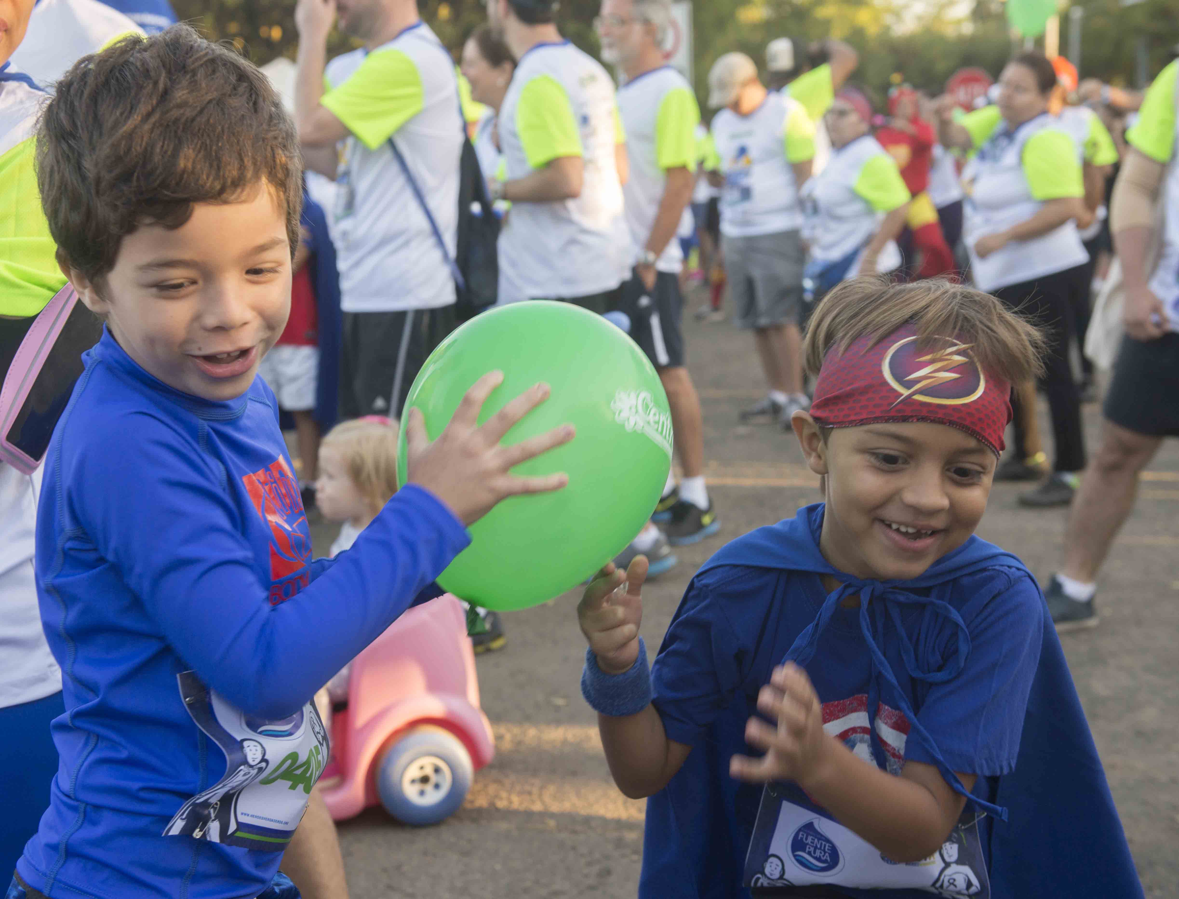 Caminata de Héroes, niños con cáncer