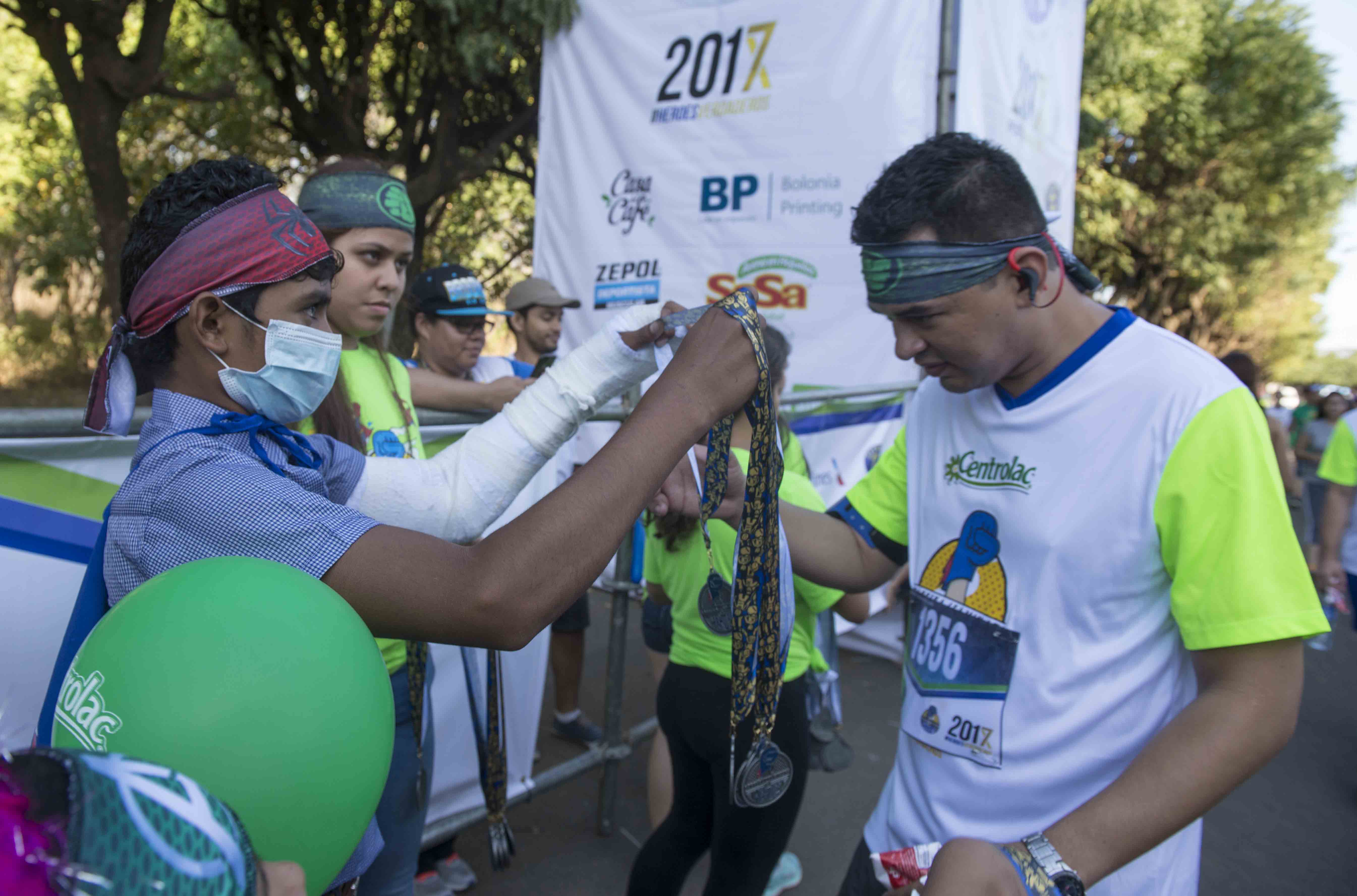 Caminata de Héroes, niñez nicaragüense