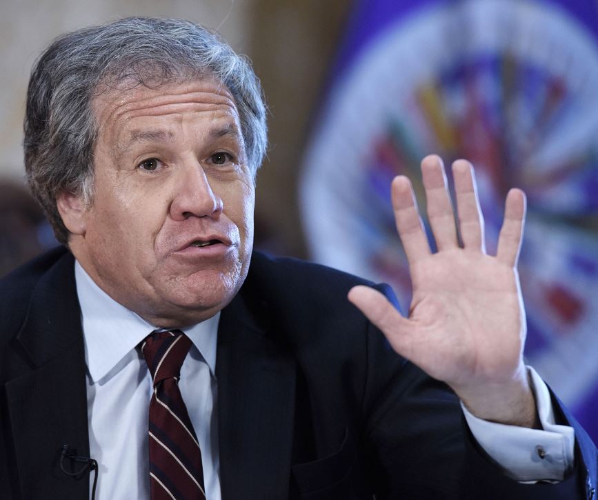 El secretario general de la OEA, Luis Almagro. LA PRENSA/EFE