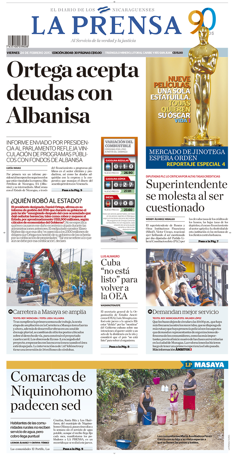 Portada impresa